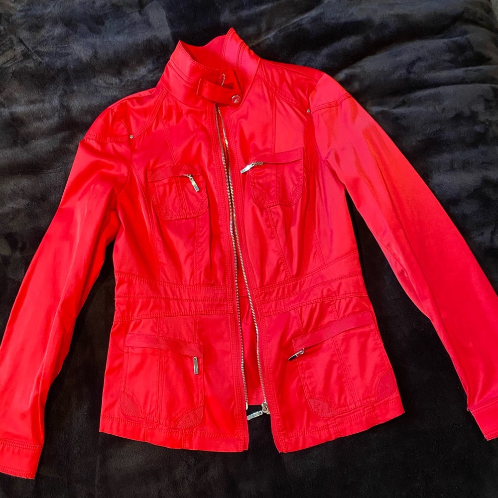 Anorak WHBM red jacket